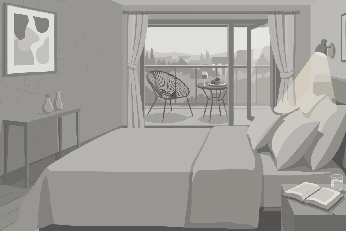 Suite avec Balcon ou Terrasse